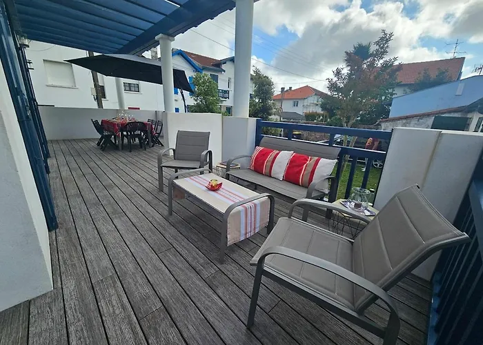 Maison Familiale Cosy Avec Terrasse - Biarritz